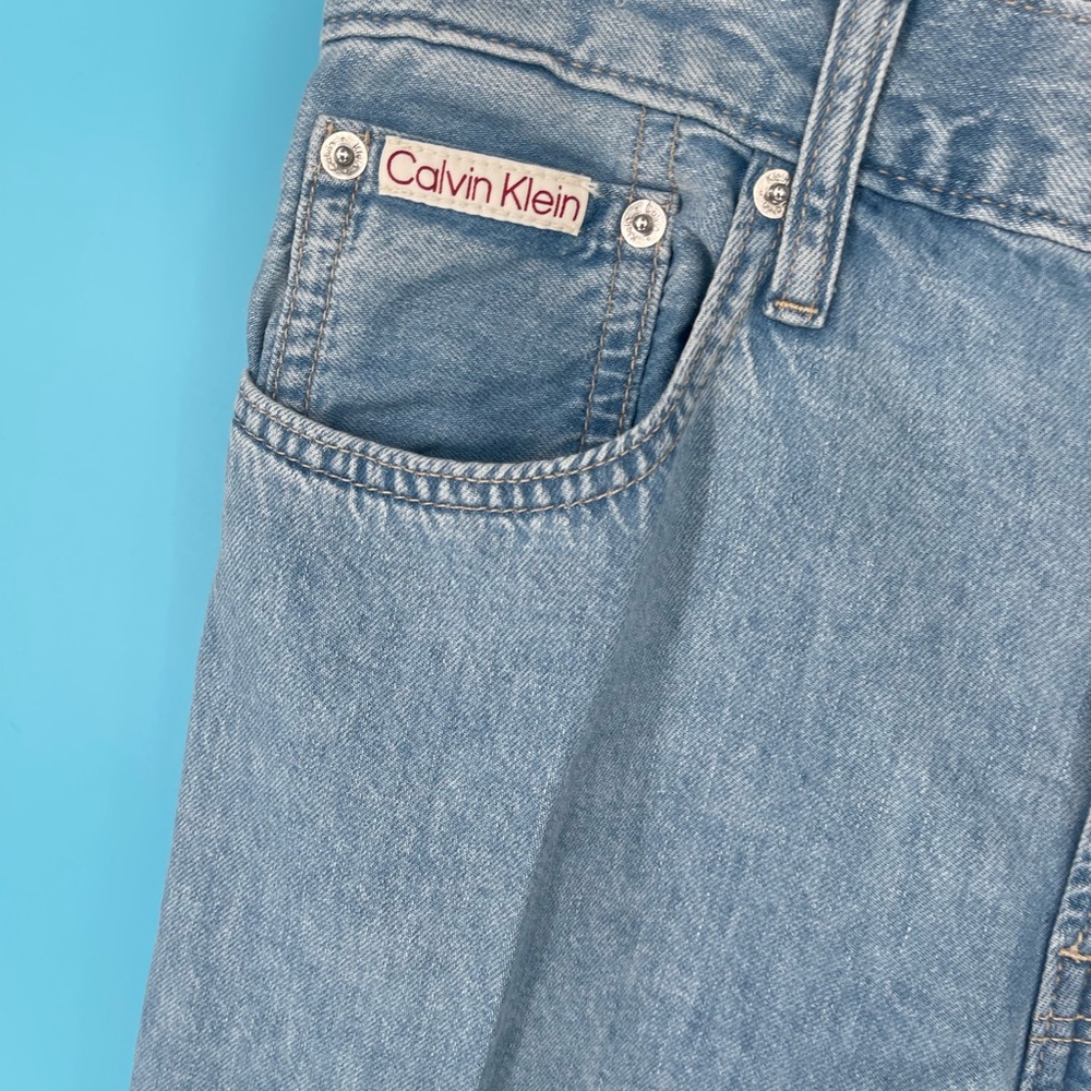 Women’s  Light Blue Jeans wide leg sz 28Reg - Picture 4 of 8